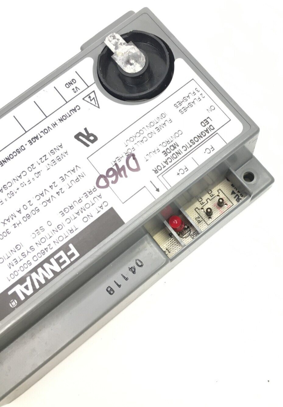 FENWAL Triton 2460D 500-001 Automatic Ignition System used #D460
