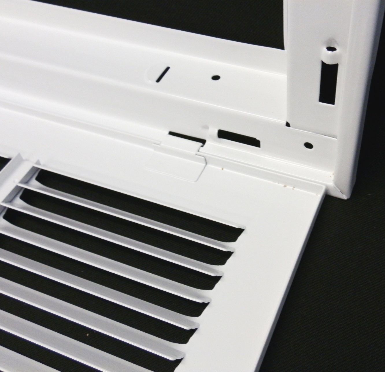 HVAC Premium 32 x 6 Duct Opening Steel Return Air Filter Grille, for 1-inch…