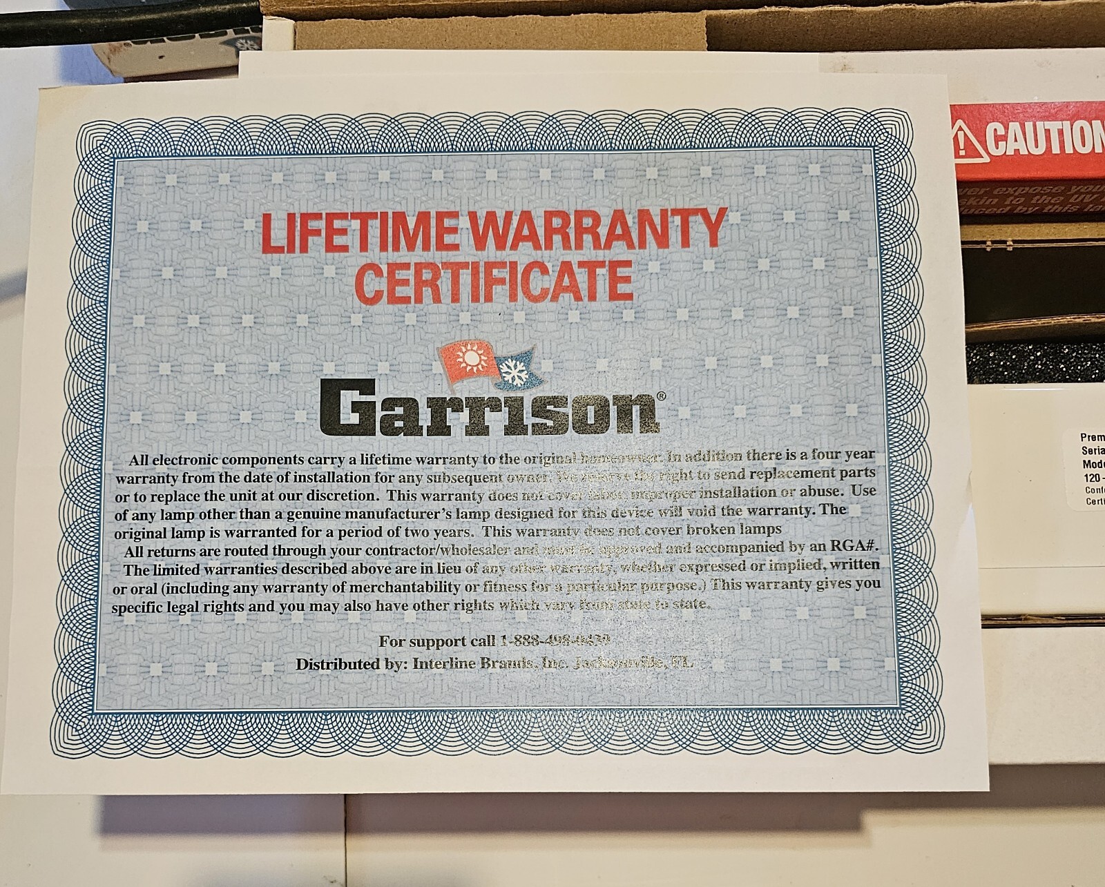 Garrison UV Air Duct Santizing System Allergens/Mold/Bacteria (EZ to Install)