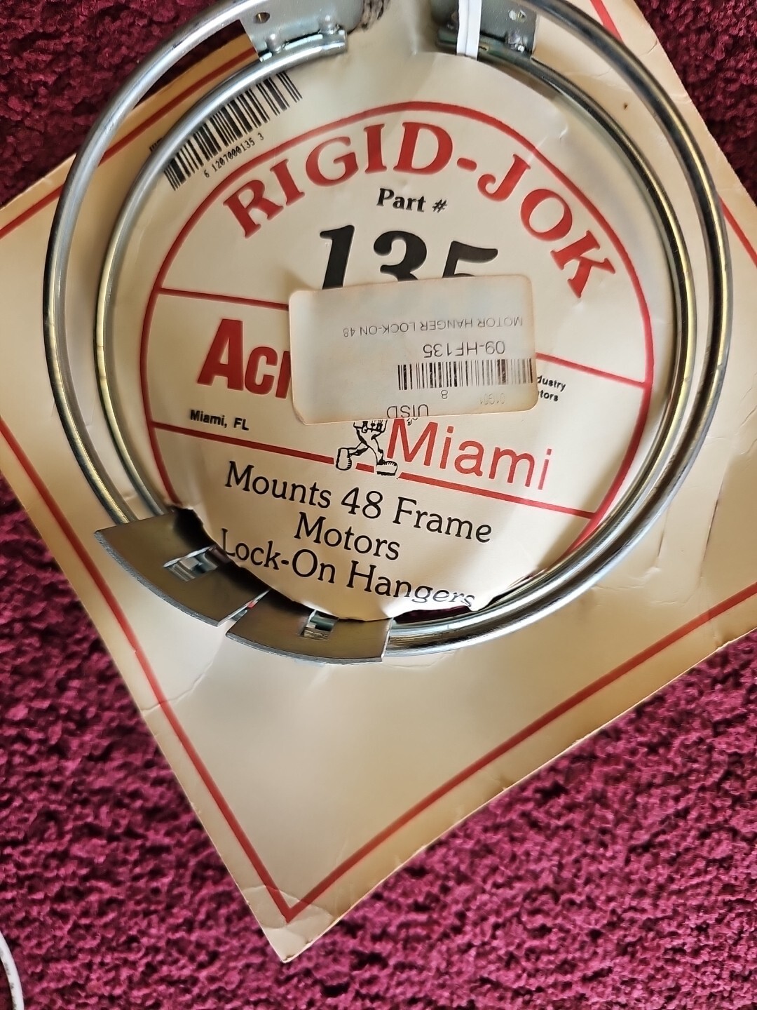 Acme Miami 137 Mounting Bracket,Frame 48,5-5/8 In Dia