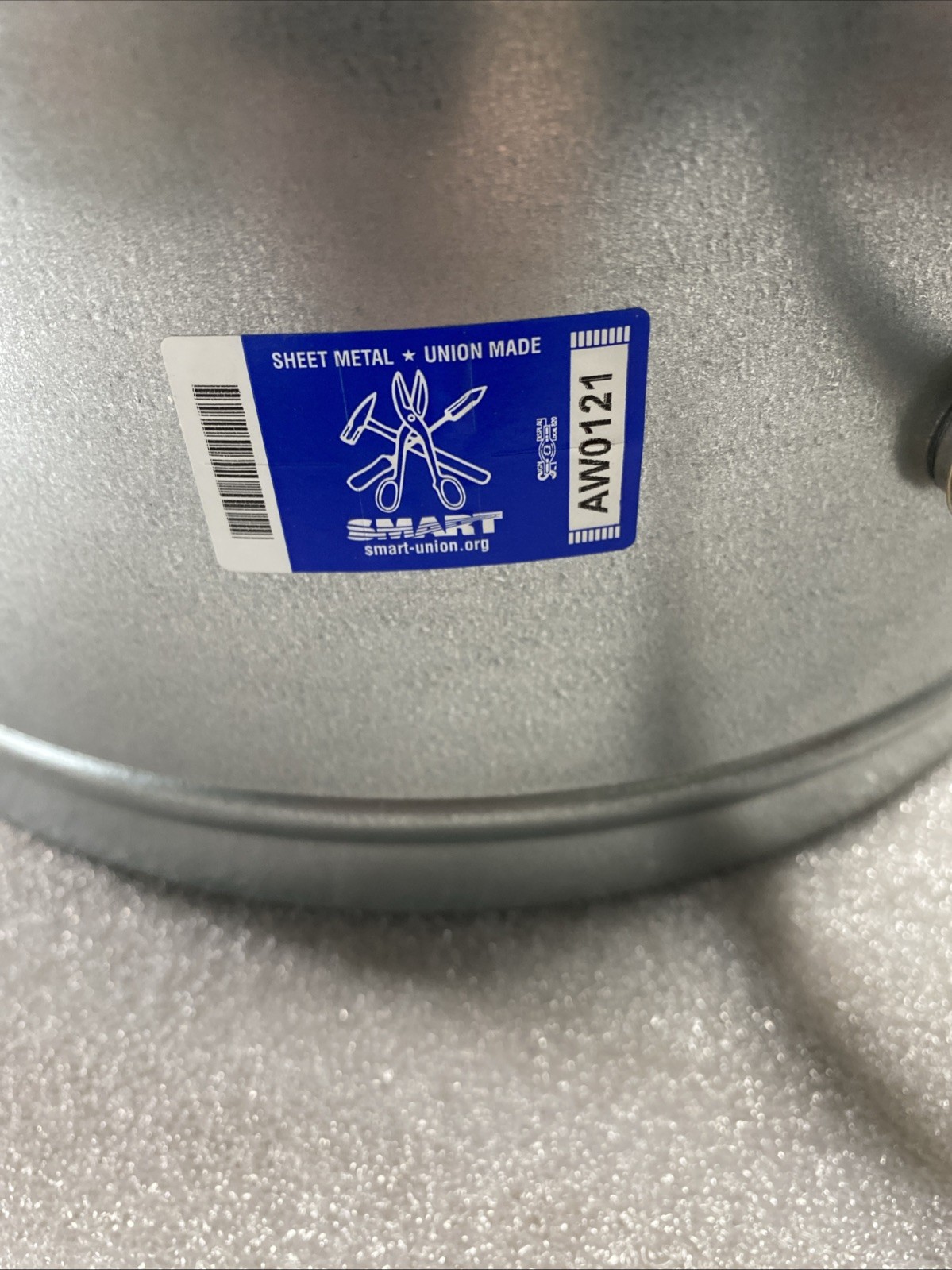 Ruskin CDRS25 Galvanized Round Control Damper 12” without Actuator – NEW
