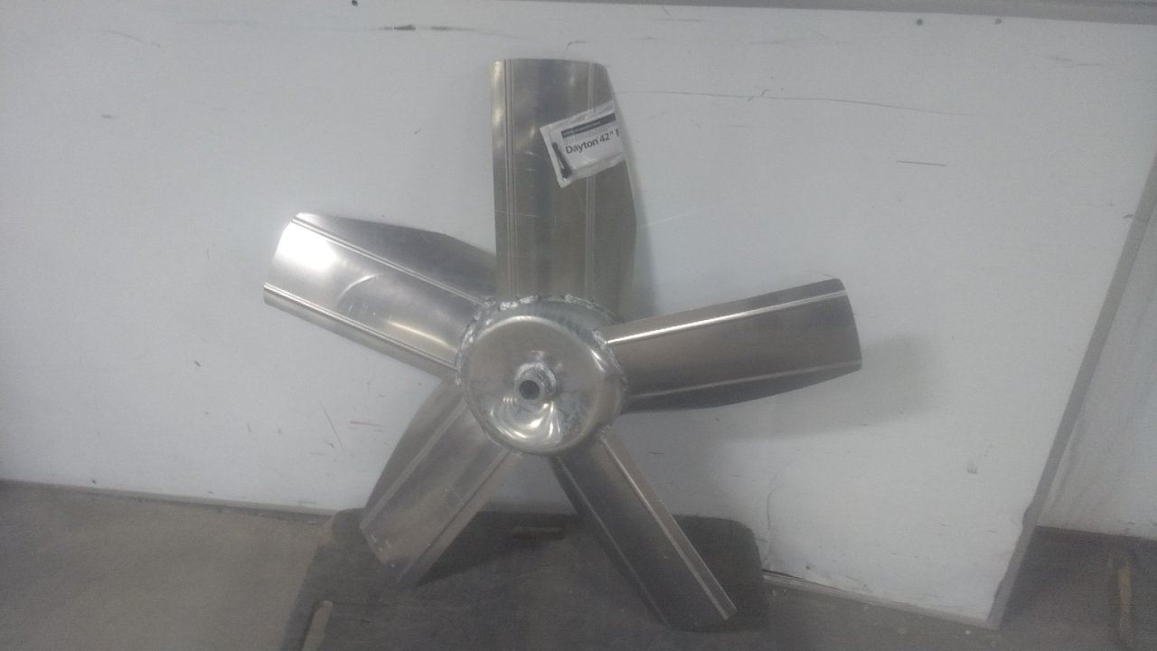 Dayton 166160 42 In Blade Diameter 1-7/16 In Hub Bore Tubeaxial Fan Blade