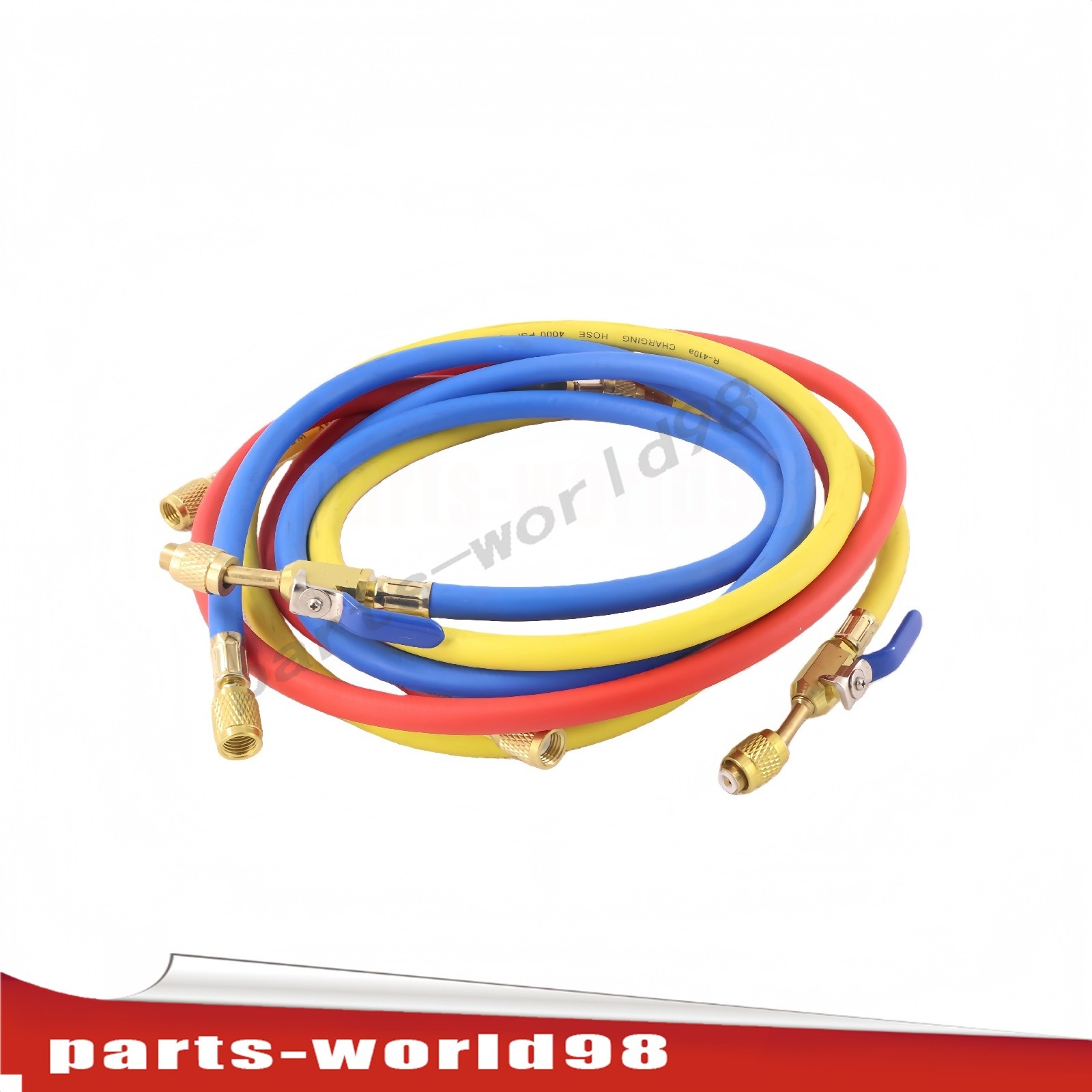 For Yellow Jacket Plus II 72″ Charging Hose Set 1/4″ HVAC AC Refrigerant Hoses