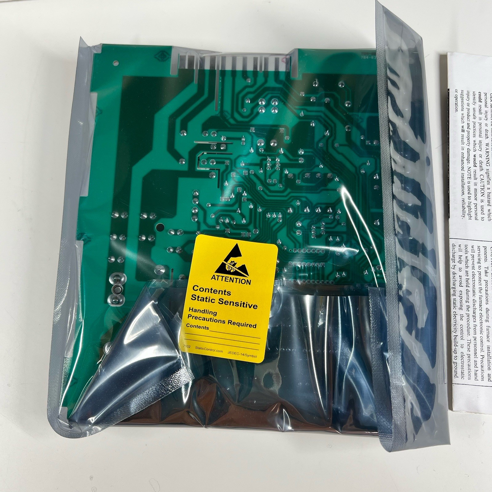 Carrier Bryant Payne CES0110057-02 OEM HSI Furnace Control Board New Sealed Bag