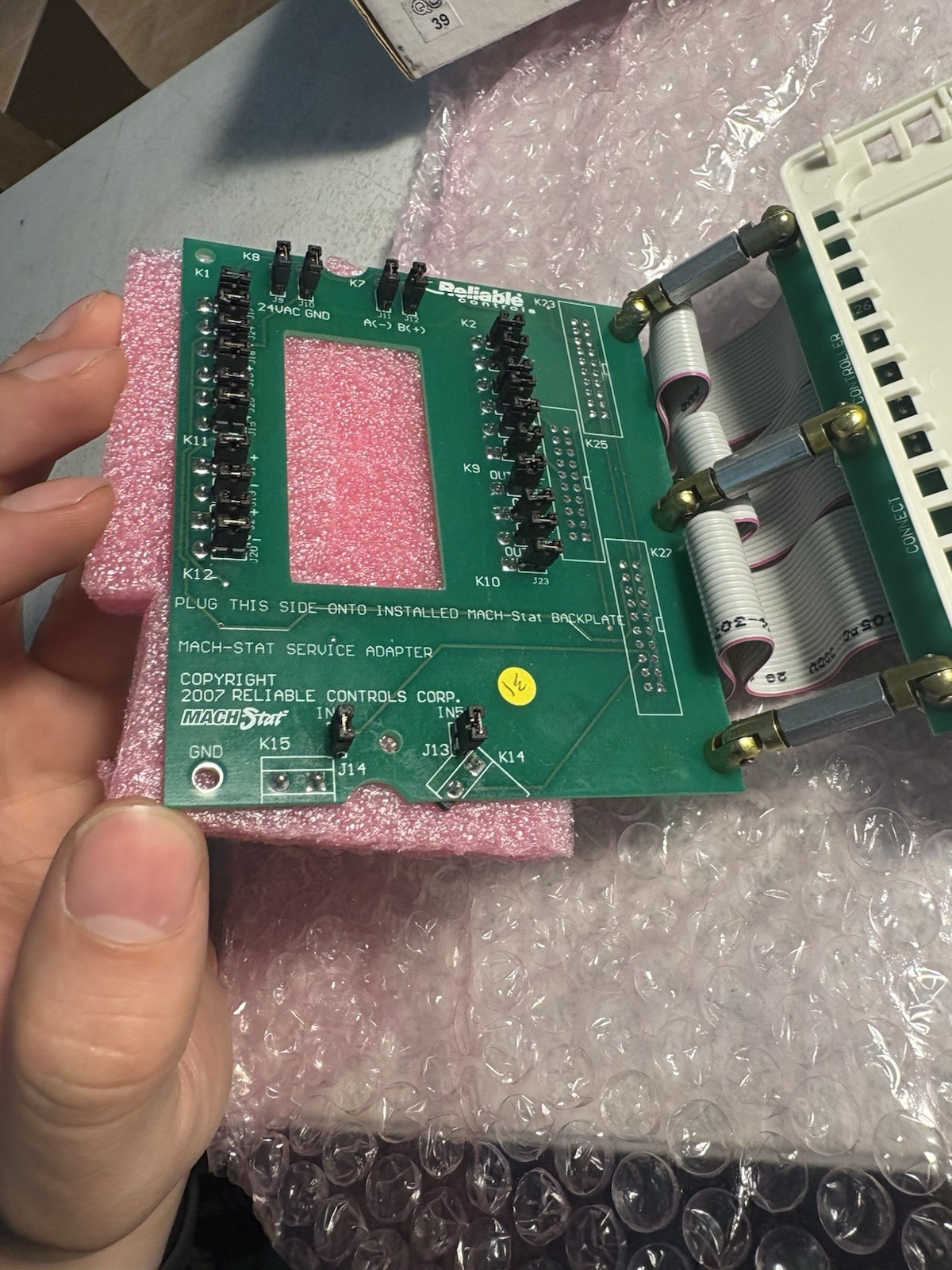 Reliable Controls Mach-stat MACH-STAT-MS-SP MS-SP SERVICE PLATE MSSP