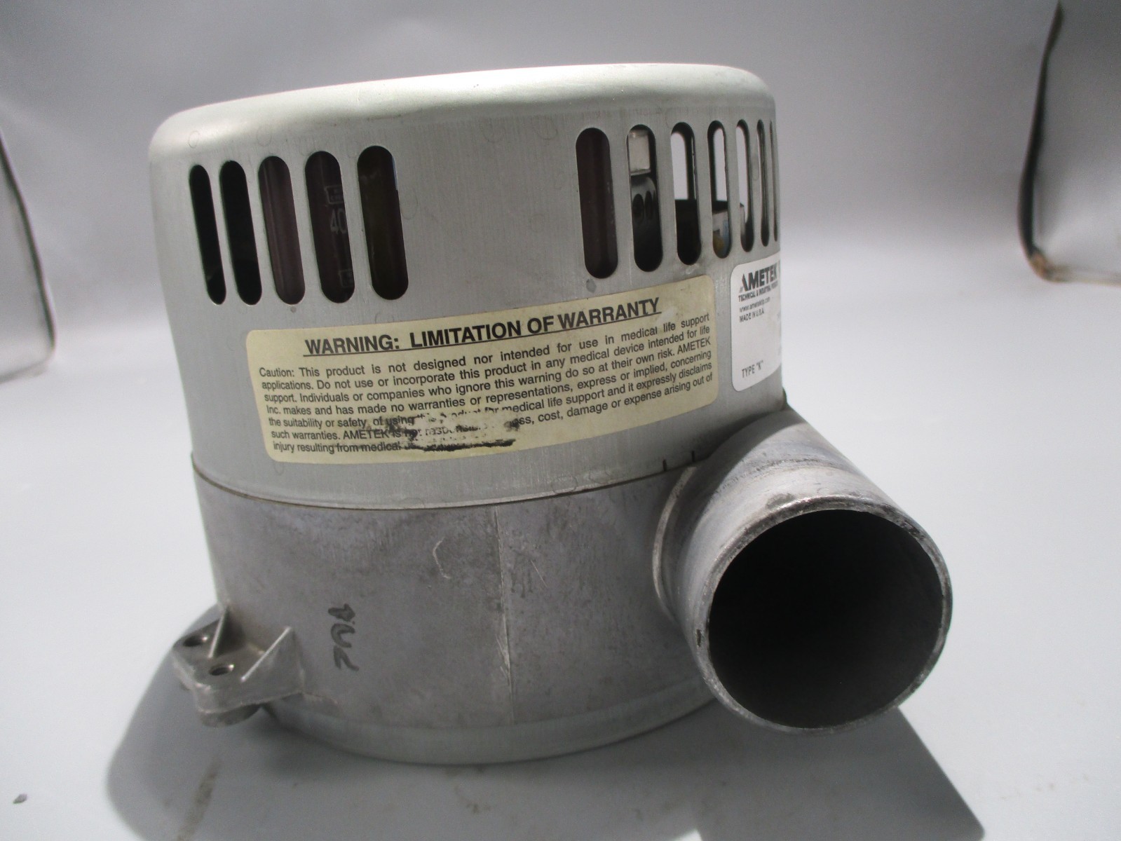 AMETEK WINDJAMMER 119152-53 BRUSHLESS BLOWER 240V