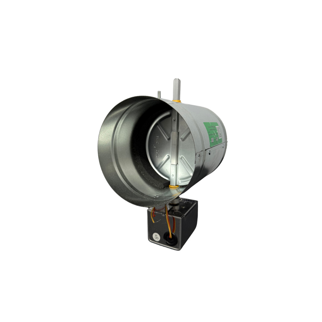 6″ DuroZone HVAC Motorized Electric Zone Control 24ac Power Damper Dampner NSPRD