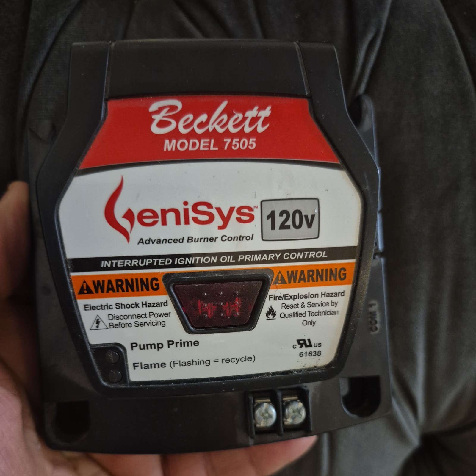 Beckett Genisys 7505 120V Oil Burner Primary Control 7505P-1515 Free Shipping