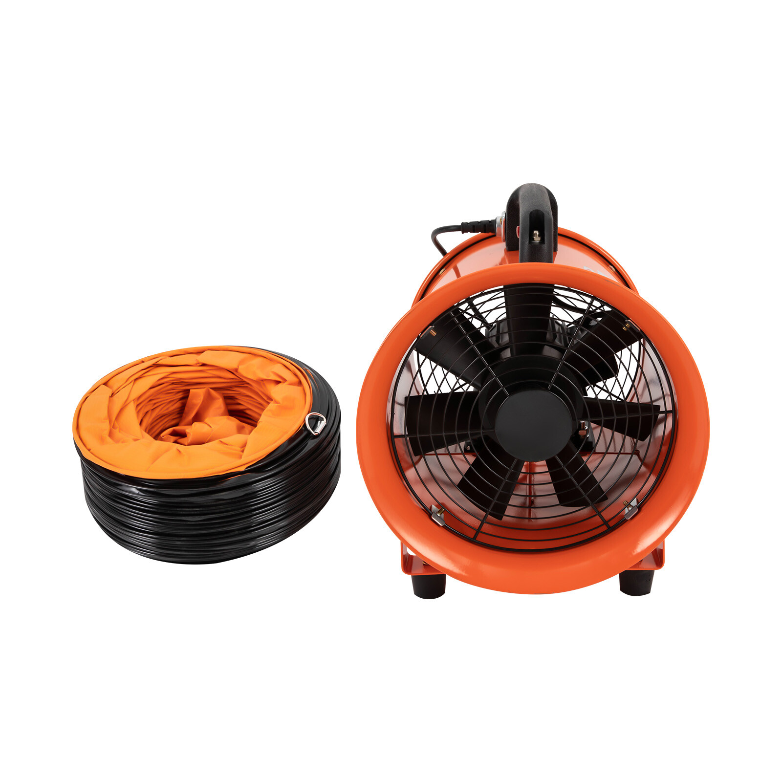 10″ Extractor Fan Blower Duct Hose Ventilator Portable Industrial Air Mover 320W
