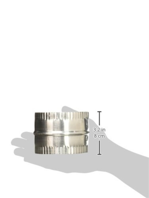 Versatile 4 Inch Aluminum Duct Connector for HVAC Systems – Indoor/Outdoor Use
