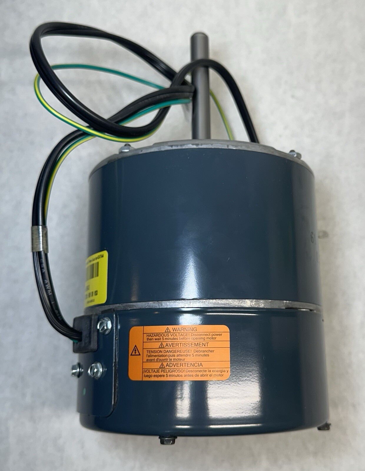 NEW Genteq 5R007 Condenser Fan Motor 1/3 HP, 208-230 Volts, 1075 RPM