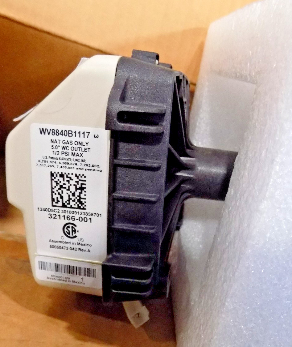 9007885005Gas Control Valve Kit (Natural Gas) Honeywell 9007885005