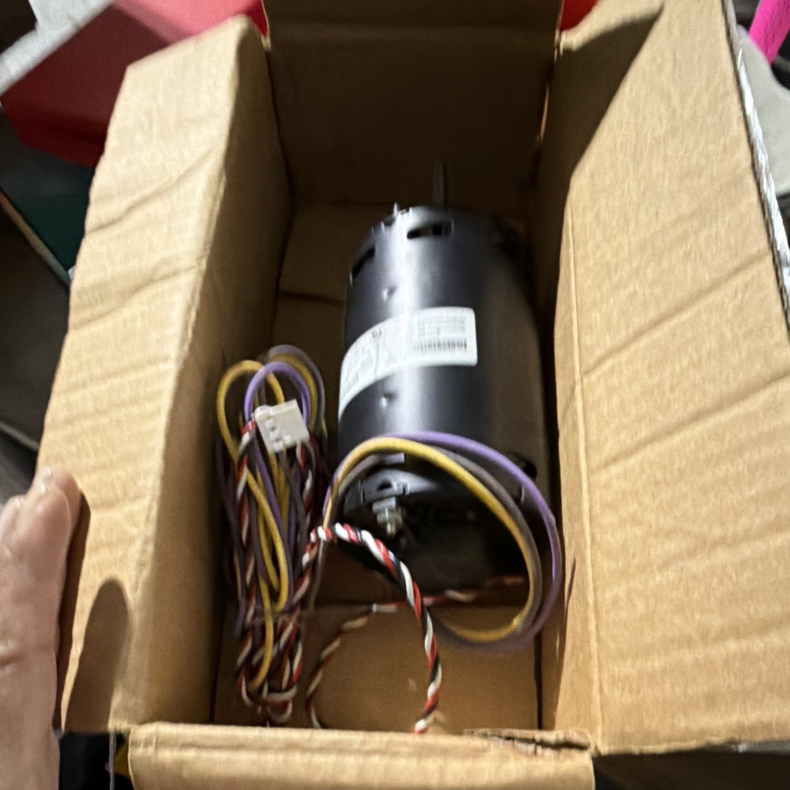 Carrier Inducer Motor HC30GL460 460V 3-Phase 1/16 HP 3450 RPM