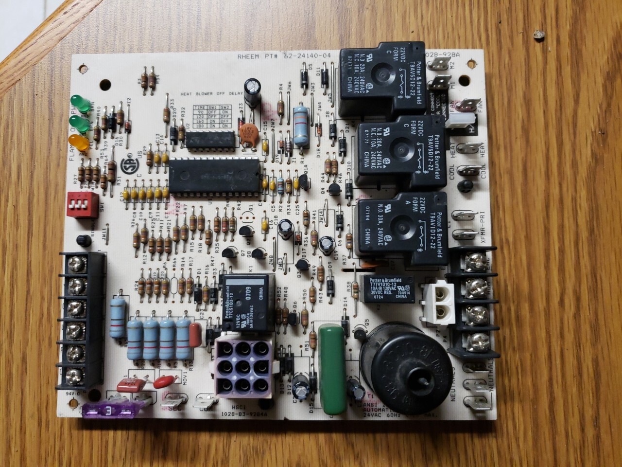 Rheem OEM Part # 62-24140-04 Spark Ignition Control Board-Used One Week-TESTED