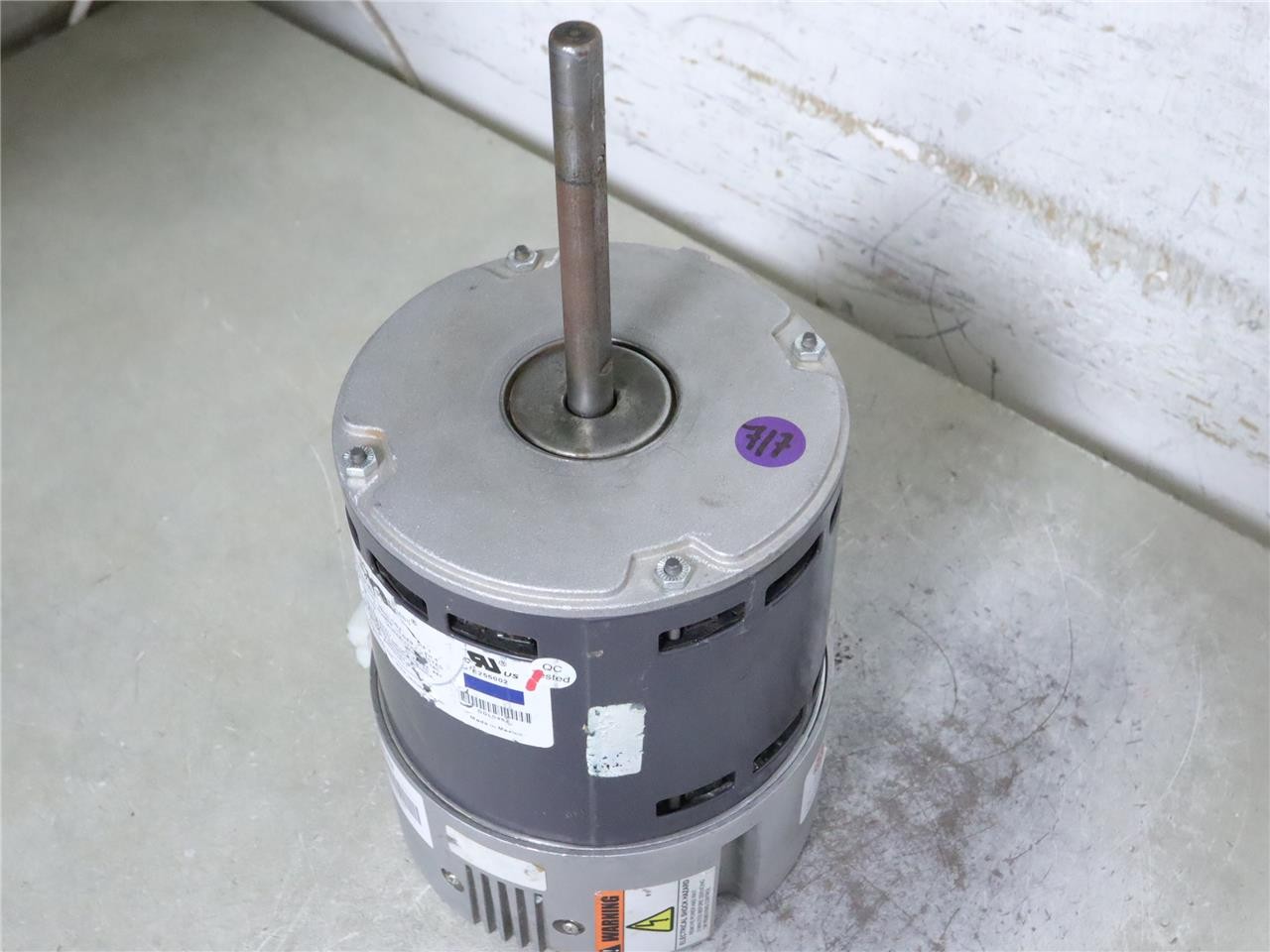 US Motors NIDEC M055PWDDL-0492 ECM PerfectSpeed Blower Motor 1HP 120/240V VER.20