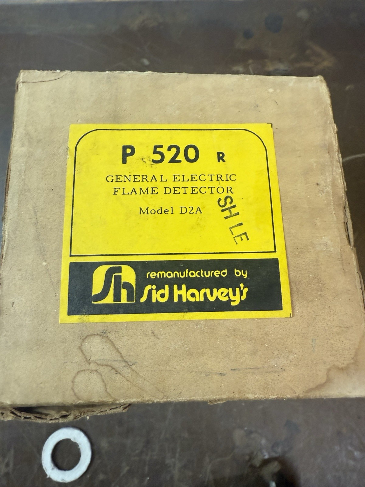 General Electric Flame Detector, P520R, MODEL D2A REMAN SID HARVEY C1