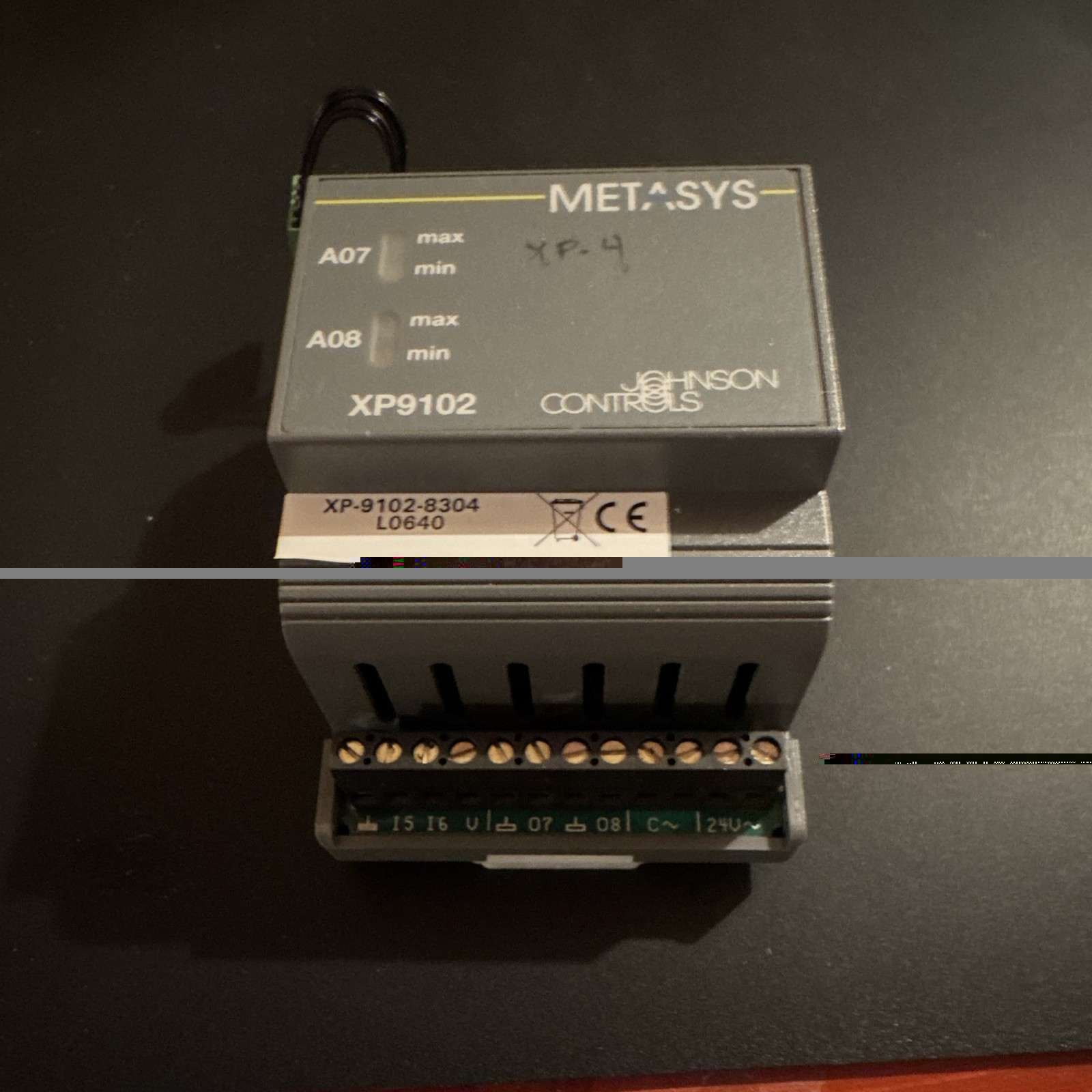 Johnson Controls Metasys XP9102 XP-9102-8304 PLC Module 24V 0.1A