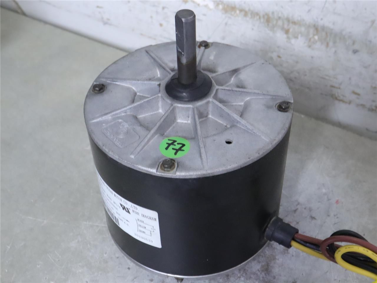 BROAD-OCEAN Y7S623C835L Condenser Fan Motor 1/4HP 1110RPM 208-230V HB39GQ230
