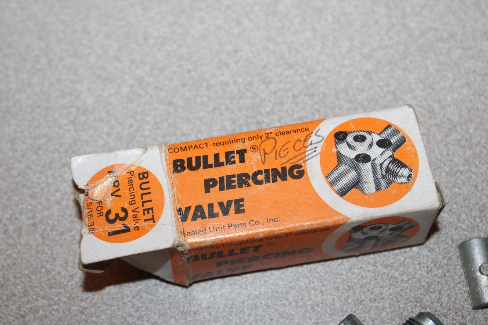 NEW Supco Bullet Piercing Valve #BPV31 For 1/4″ 5/16″ 3/8″ Tubing