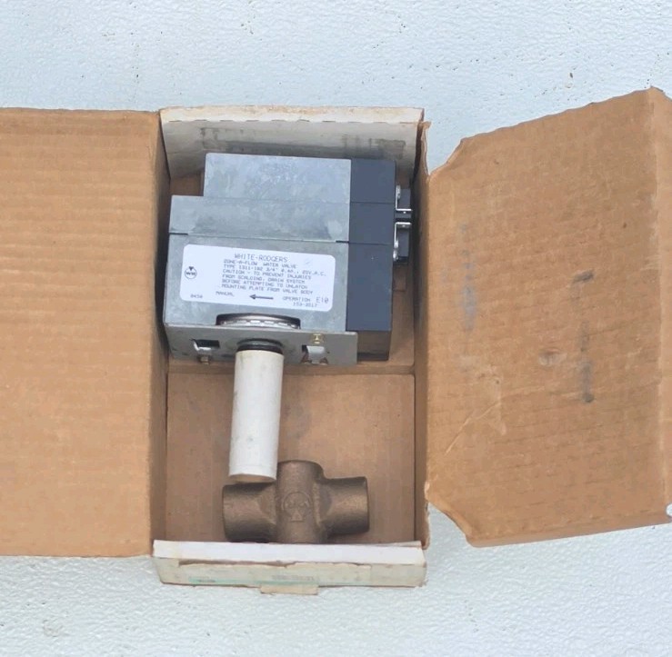 White-Rodgers 1311-102 Brass Hydronic Zone Valve Metal Model 1311-102