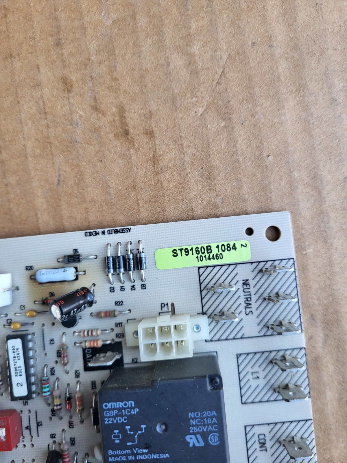 USED OEM ST9160B1084 Furnace 1014460 TEST/FLUKE FREE SHIPPING