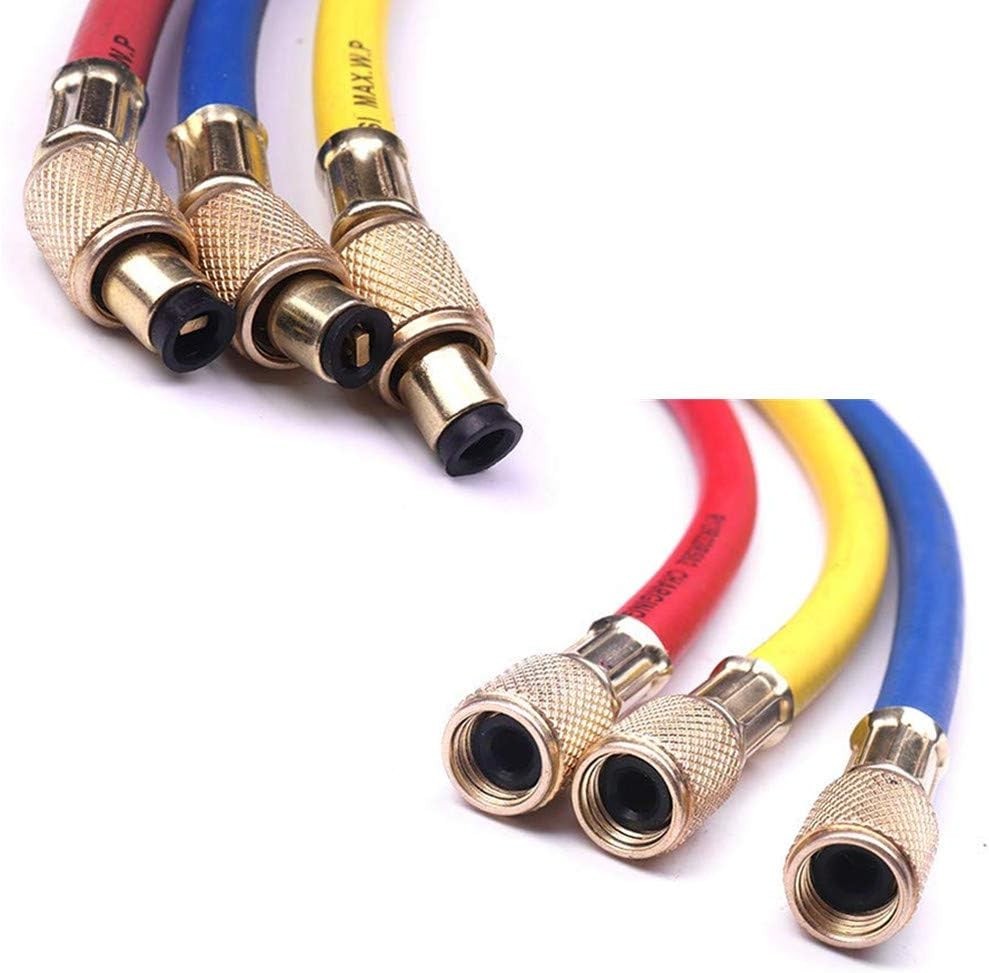 10Pcs 1/4″ HVAC Refrigerant Gasket Kit for R410A A/C Manifold Repair