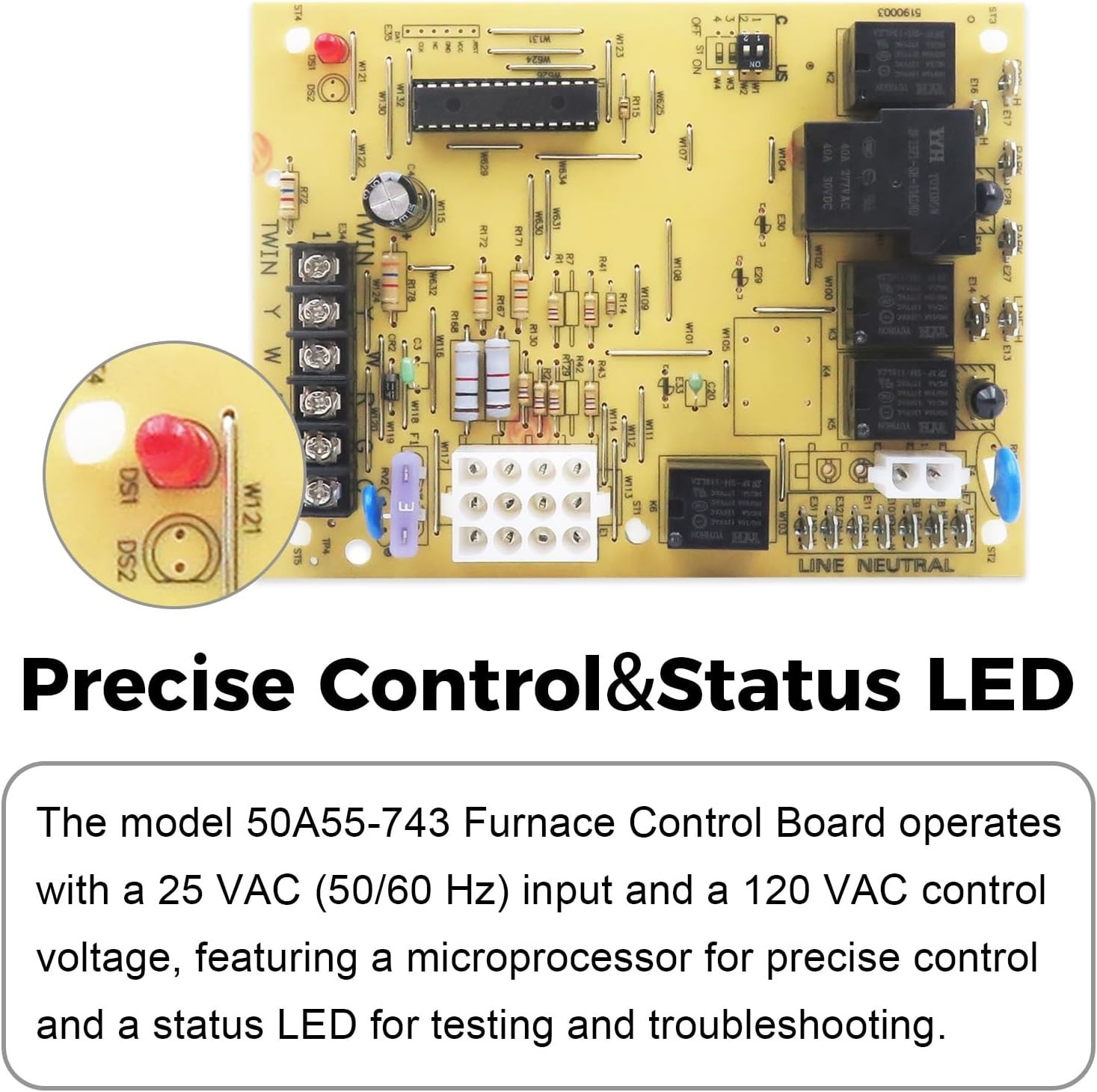 Furnace Control Board ,Replacement for Amana/Goodman Furnace Control Circuit …