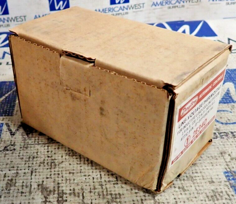 NEW – Dayton Automatic Controls 2E340 Line-Voltage Thermostat