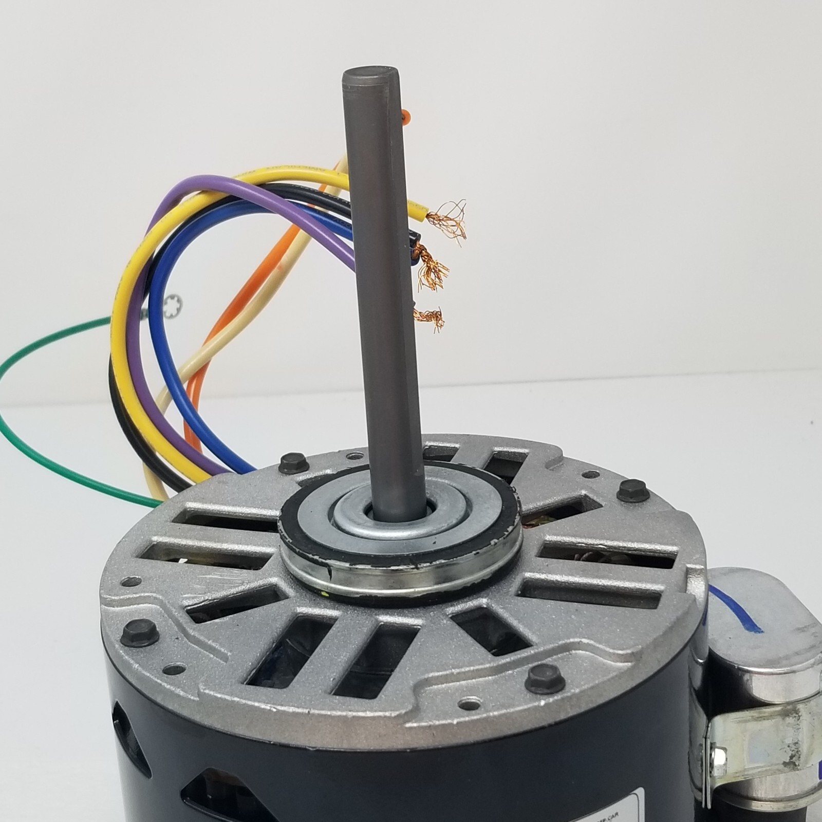 Direct Drive Blower 1/8 HP 1,550 RPM Motor 1 Speed Open Air-Over Ring Mount 9704