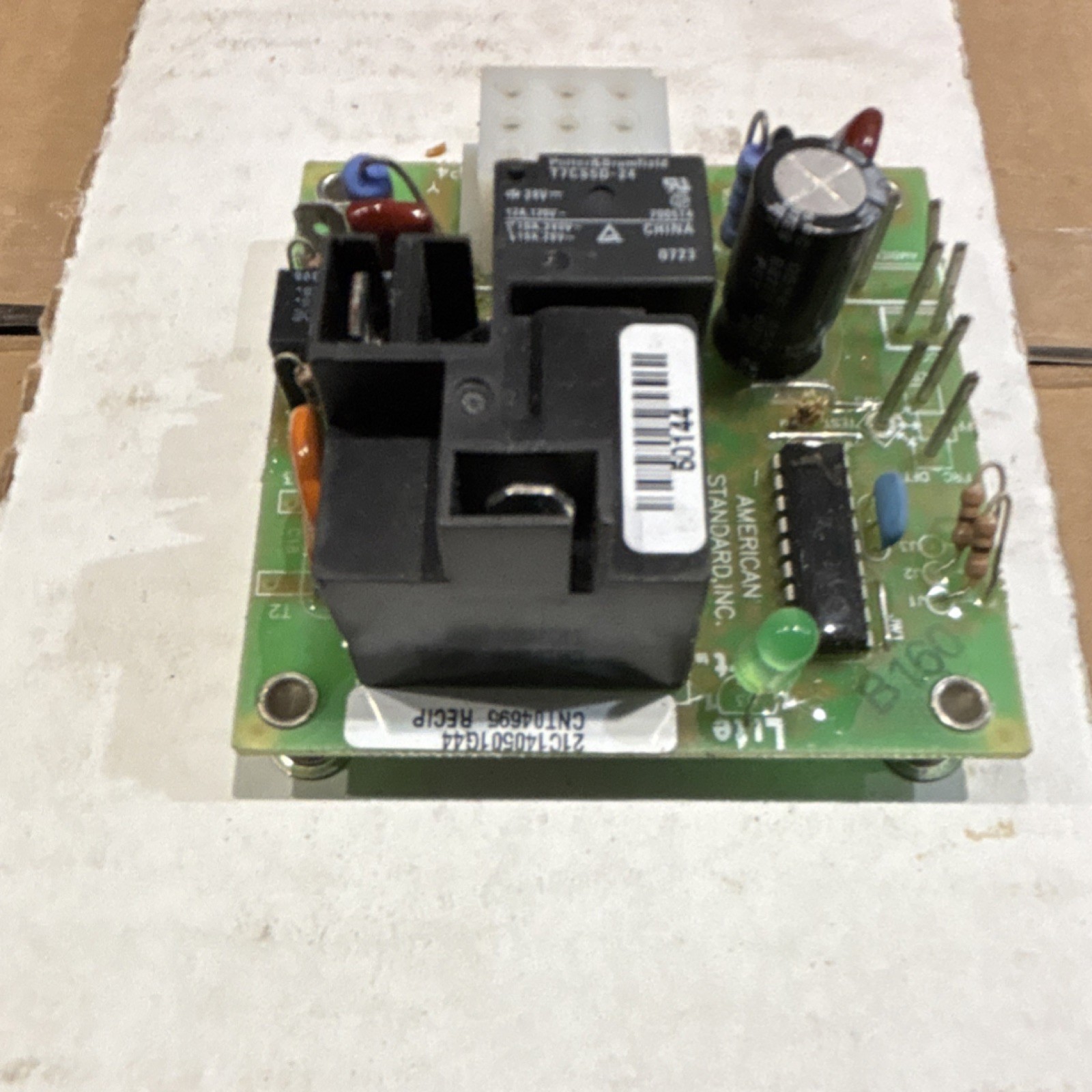 American Standard CNT04695 21C140501G44 HVAC Control Board 24V 1A Corded Plastic