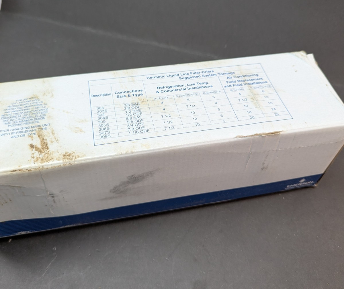 Emerson EK-304S Liquid Line Filter-Drier for CFC HCFC HFC R744 Mexico