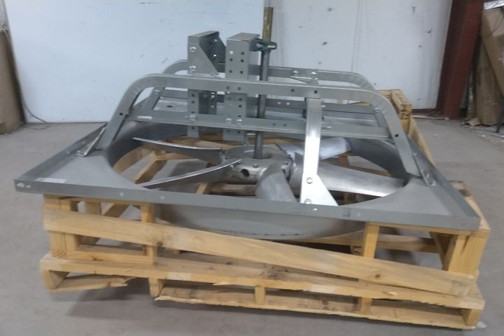 Dayton 1AHB5 60 In Blade Diameter Steel Frame Exhaust Fan w/out Motor