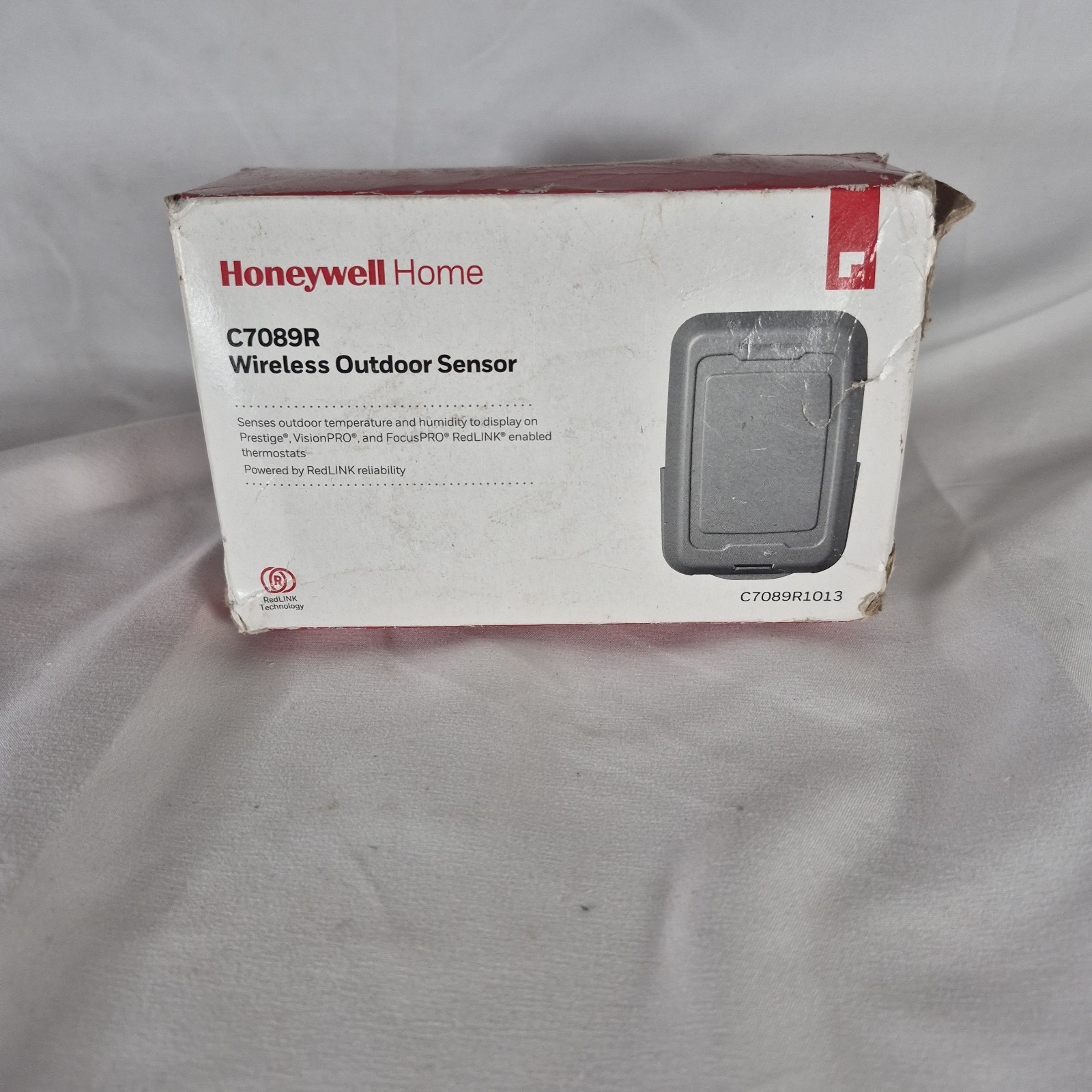 Honeywell Home C7089R Wireless Outdoor Sensor for Thermostat C7089R1013 REDLINK