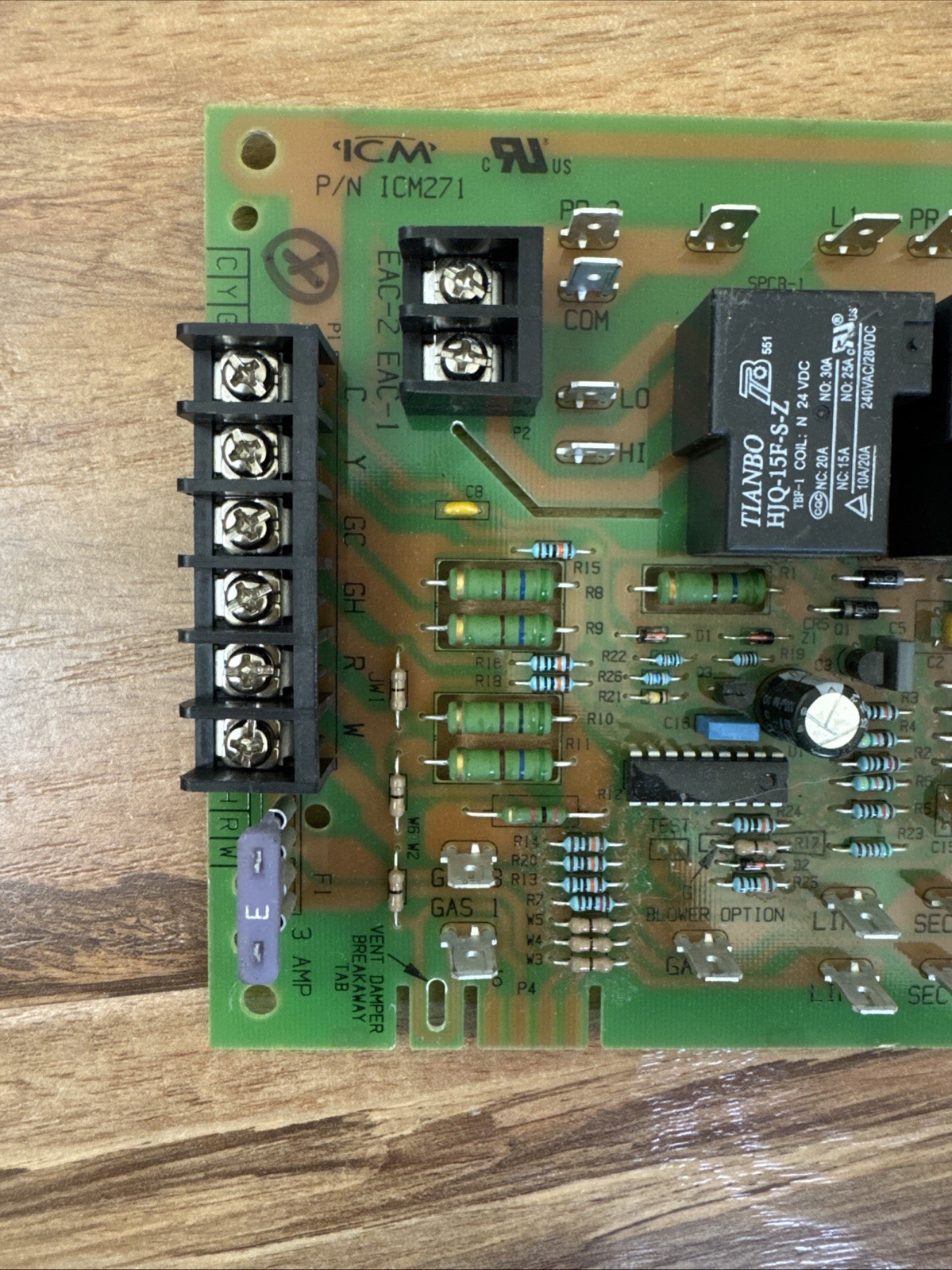 Carrier ICM271 Fan Blower Circuit Control Board SPCB-1 PCB500-3A