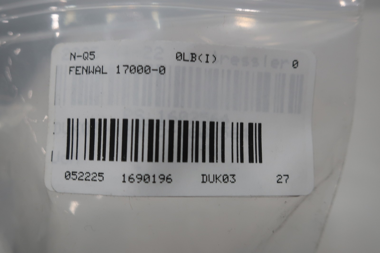 Fenwal 17000-0 Thermoswitch Control Thermostat 120v-ac -100-400f