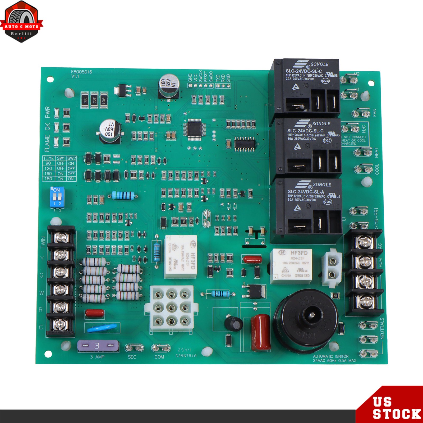 ICM ICM292 Direct Spark Ignition (DSI) control Board 62-24140-04 / 62-24140-02