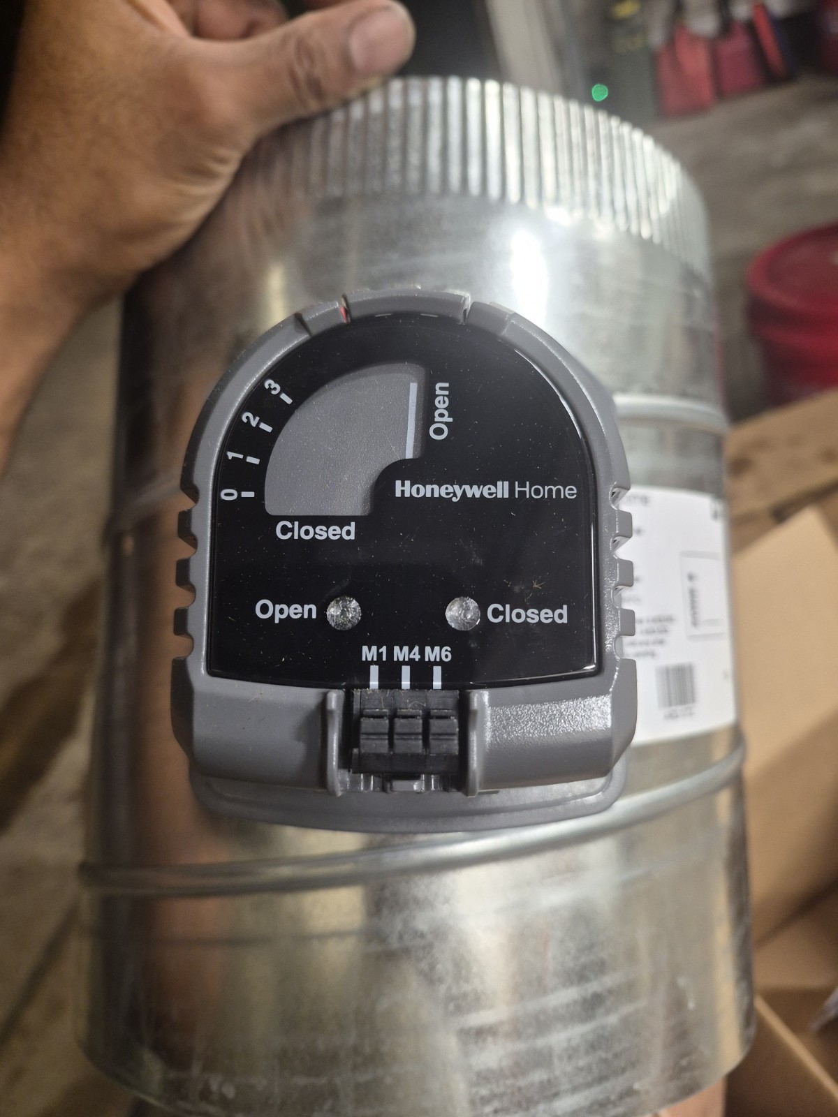 Honeywell TrueZONE Round Supply Damper (ARD10TZ)