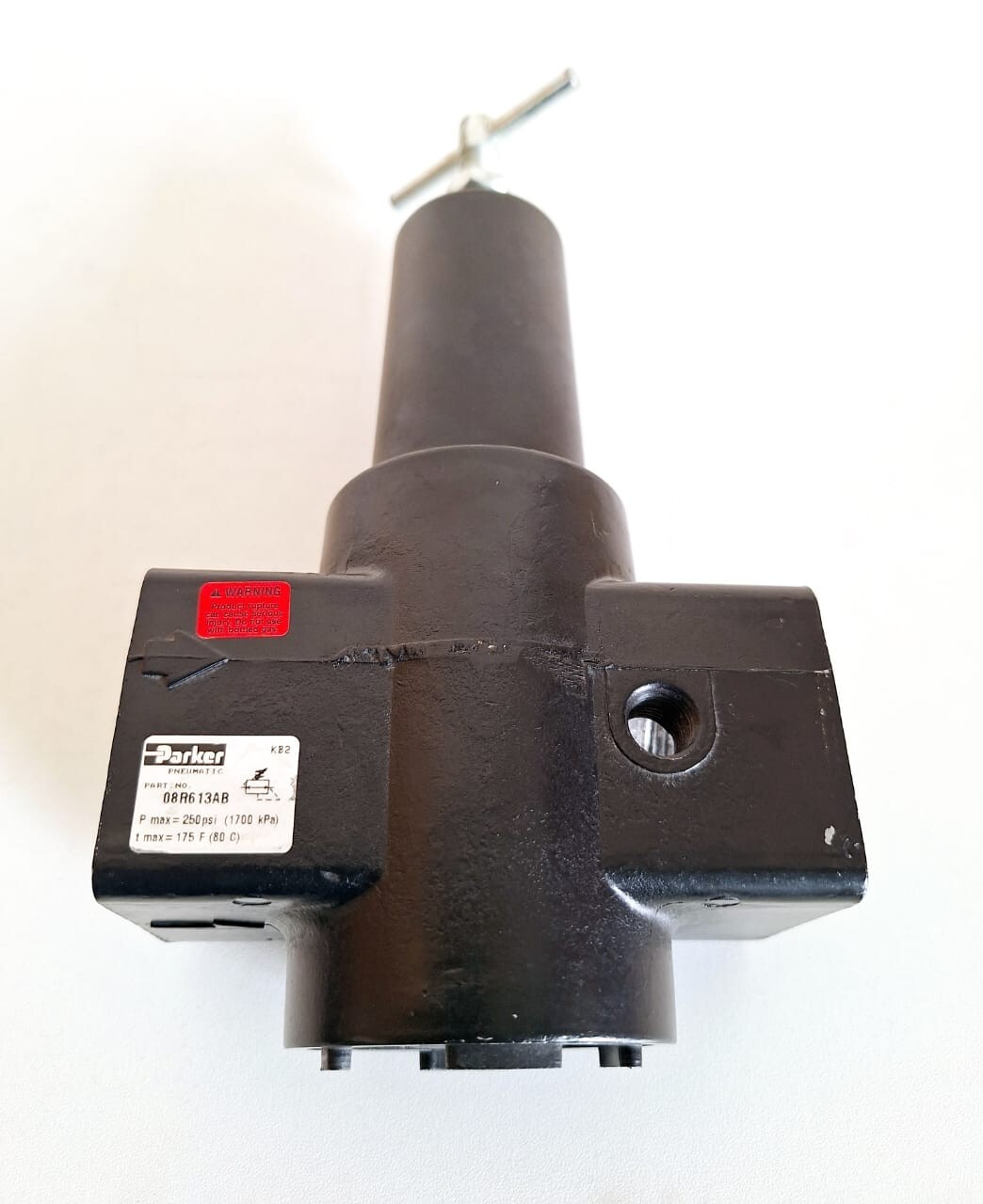 Parker Pneumatic 08R613AB Regulator 250 psi 175 F