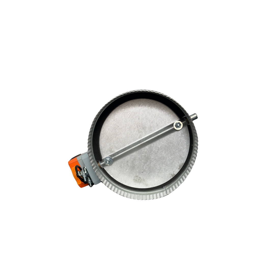 SD 8″ Belimo 3 wire Motorized 24v round zone control damper
