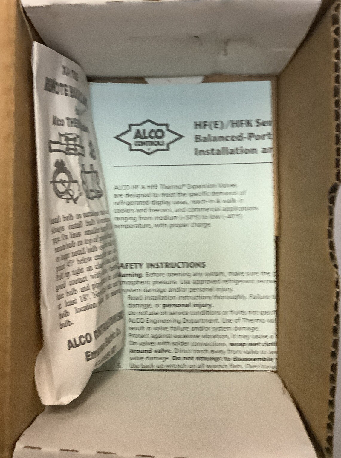 ALCO Rheem Expansion Valve (TXV) – 61-HFESC3-1/2RC (B350)