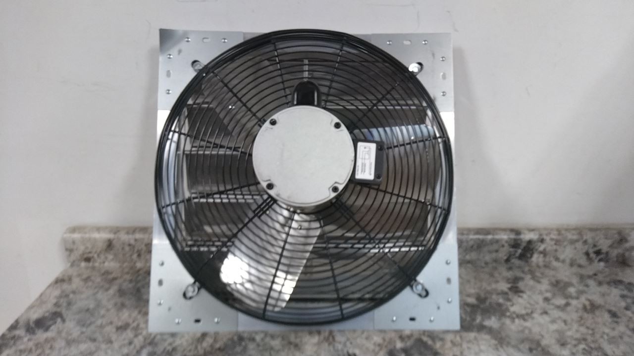 Dayton 484X44 1/3 HP 1550 RPM 115VAC 20 In Blade Dia Shutter Mount Exhaust Fan