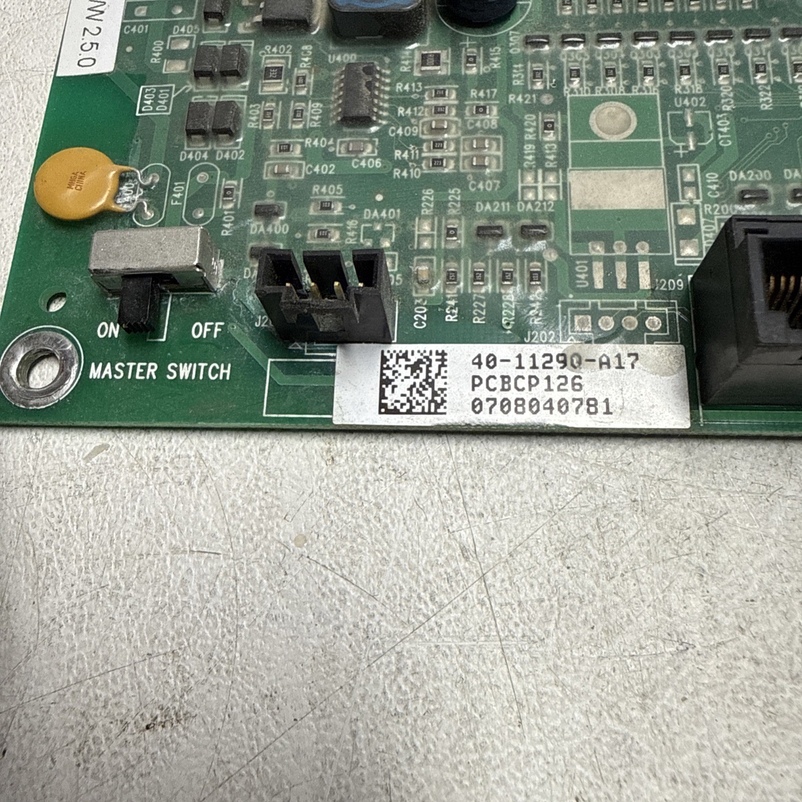 Amana PWB-1244A4-0000 40-1129Q-A17 PCB Control Board with Display PCBCP126