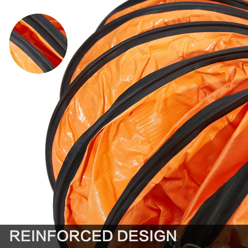 Fdtduct Pvc Flexible Duct Hose Hvac Duct Hosing Flame Retardant For Ventilator