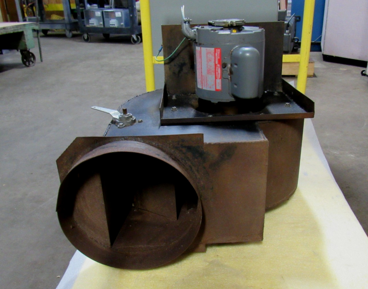 No Name Blower Fan Model Unknown 1/2 Hp 115V 1Ph 1725Rpm 10″ Inlet / Outlet