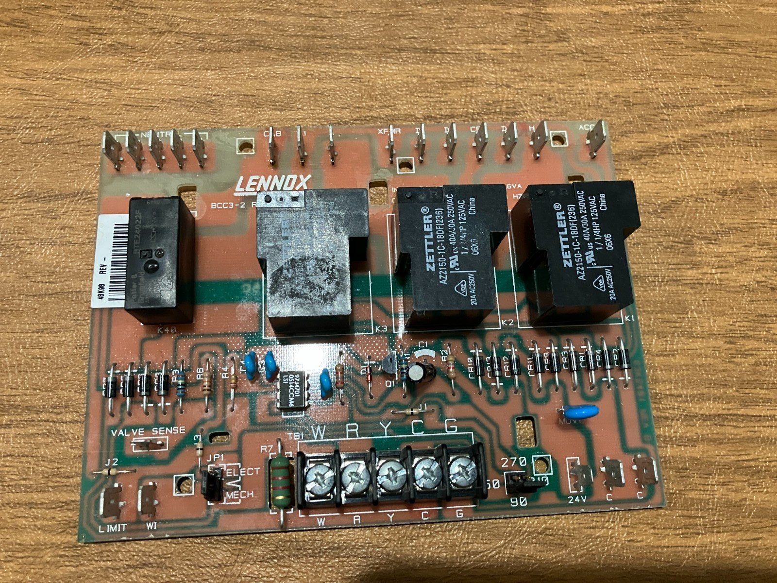 Lennox BCC3-2 Furnace Circuit Board – FULLY TESTED ON CUSTOM IFC TEST FIXTURE