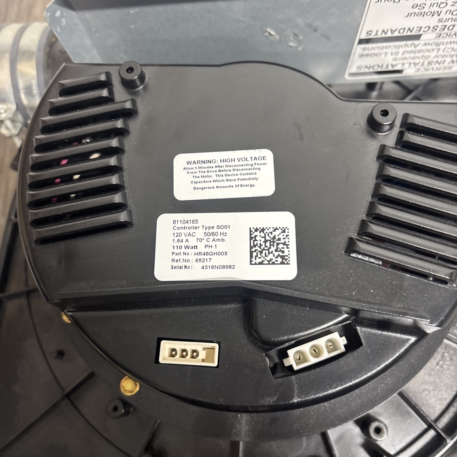 OEM Carrier Inducer Motor HR46GH003 HC23CE116 81104165 #R5
