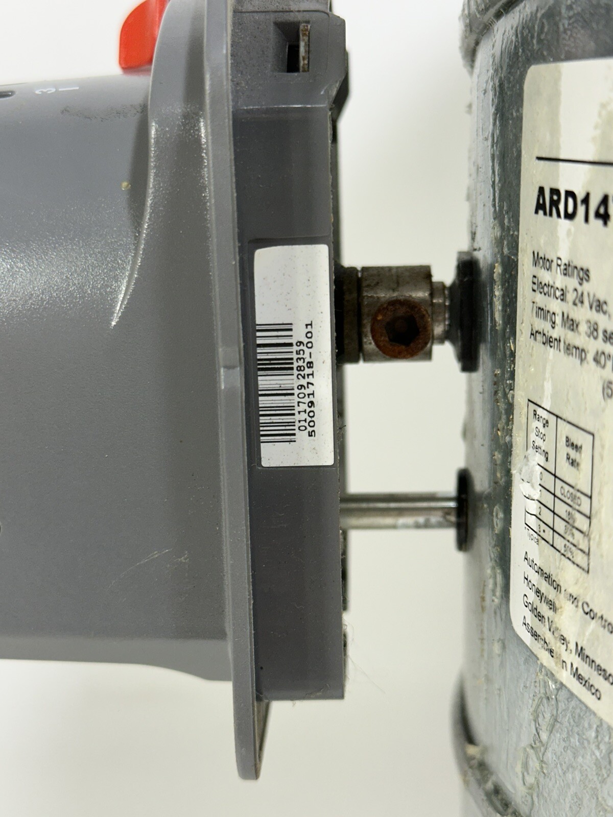 Honeywell ARD14TZ ~ 14in Round Automatic TrueZONE Damper ~ Normally Open