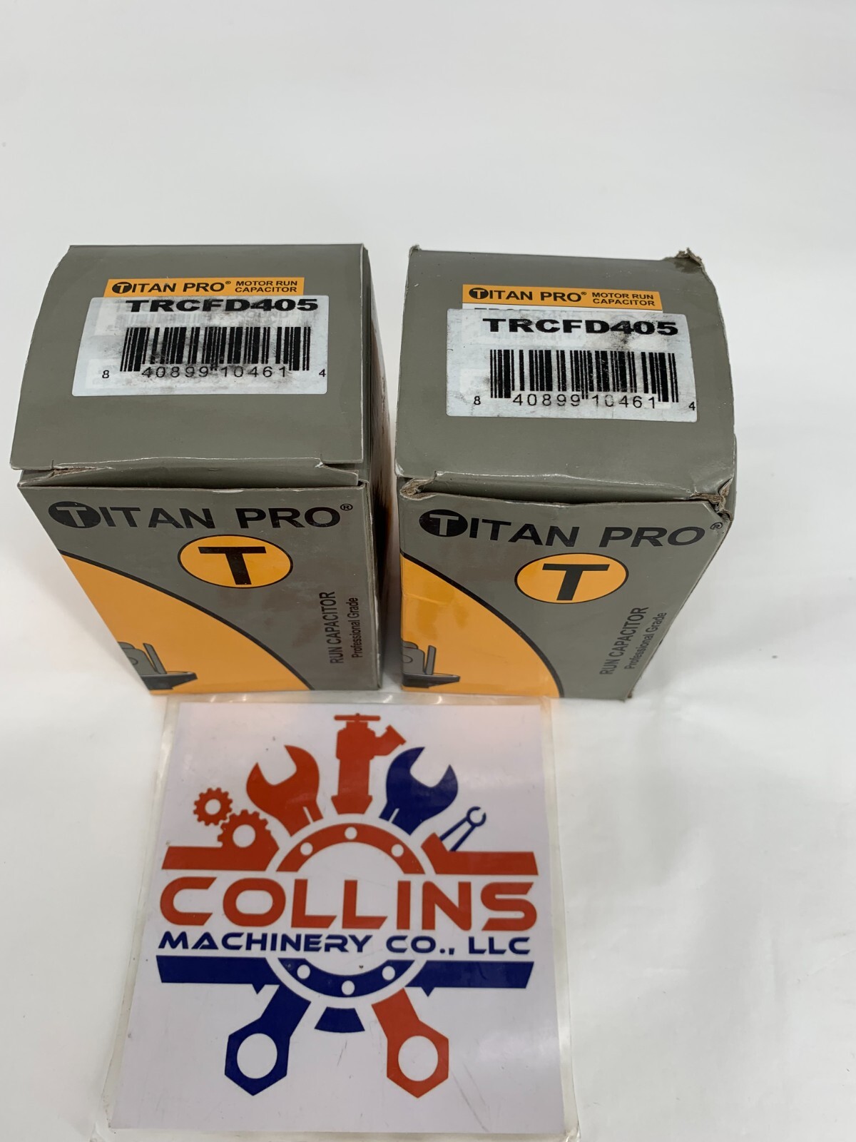 Titan Pro TRCFD405 Run Capacitor 40+5 MFD 440/370VAC Round
