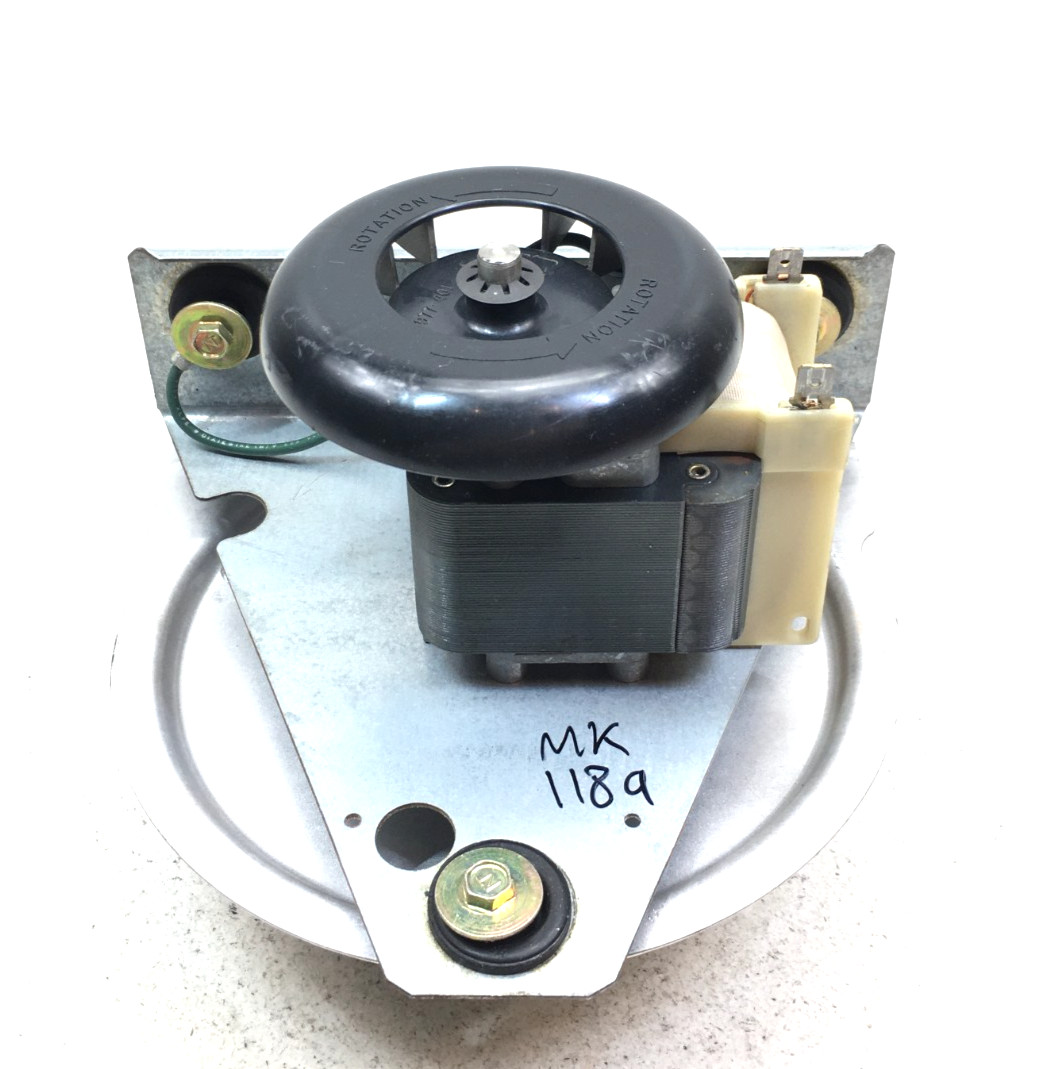 Durham HC21ZE114A Draft Inducer Blower Motor 025260 115V 3300 RPM used #MK118A