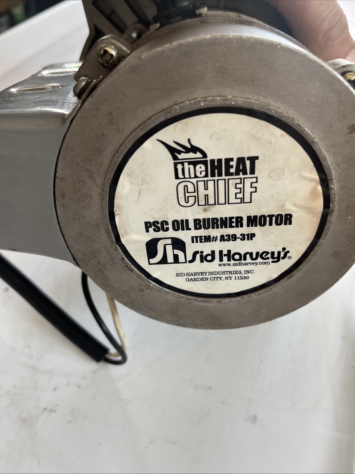 Sid Harvey’s PSC Oil Burner Motor A39-31P 48A34SU1004A